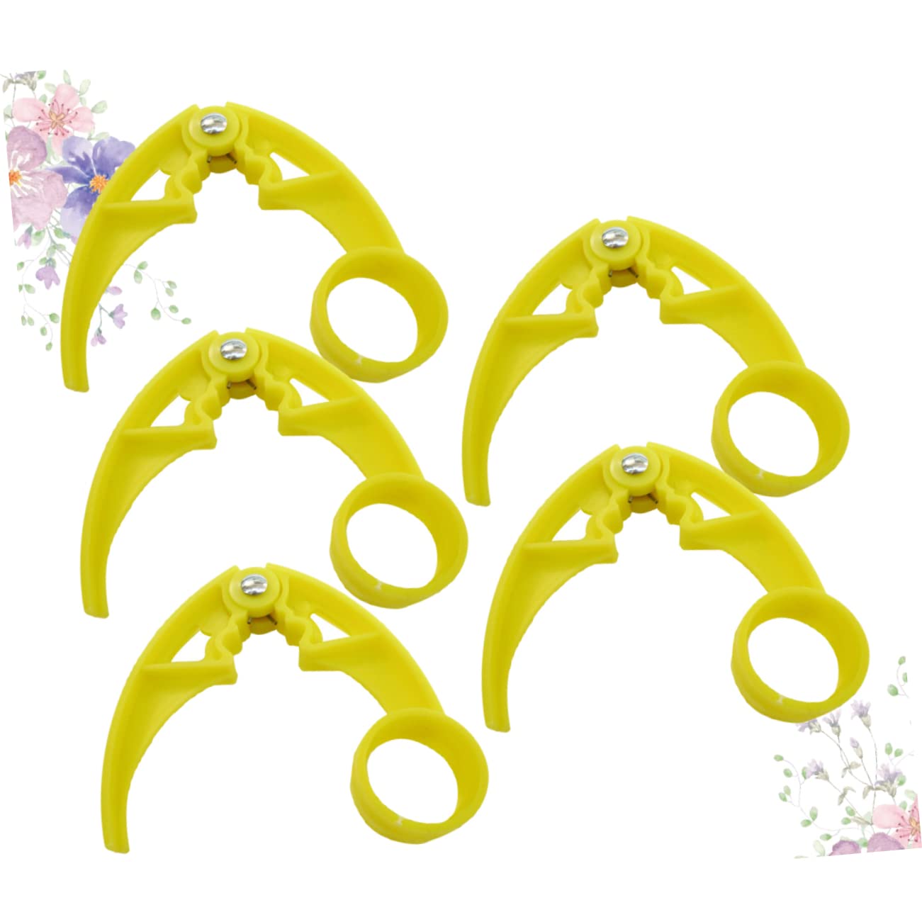 Garneck 5pcs Melon Pliers Nut Cracker Scissors Multifunctional Shell Opener Tool for Home for Watermelon Sunflower Pine Nuts and Safe Design