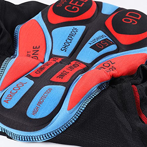 Calzas ciclistas para hombre con acolchado 3D gel miniatura 5