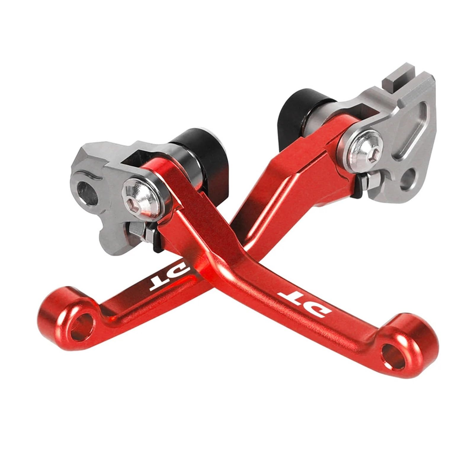 WFSOWXDM Motorcycle Levers Brake Clutch Handle Lever for YAM&AHA DT125 DT 125 LC MK2 MK3 DT125R DT125RR DT125RE DT125RL DT200 DT230 Lanza 2pcs CNC Motocross Pivot Brake Clutch Levers