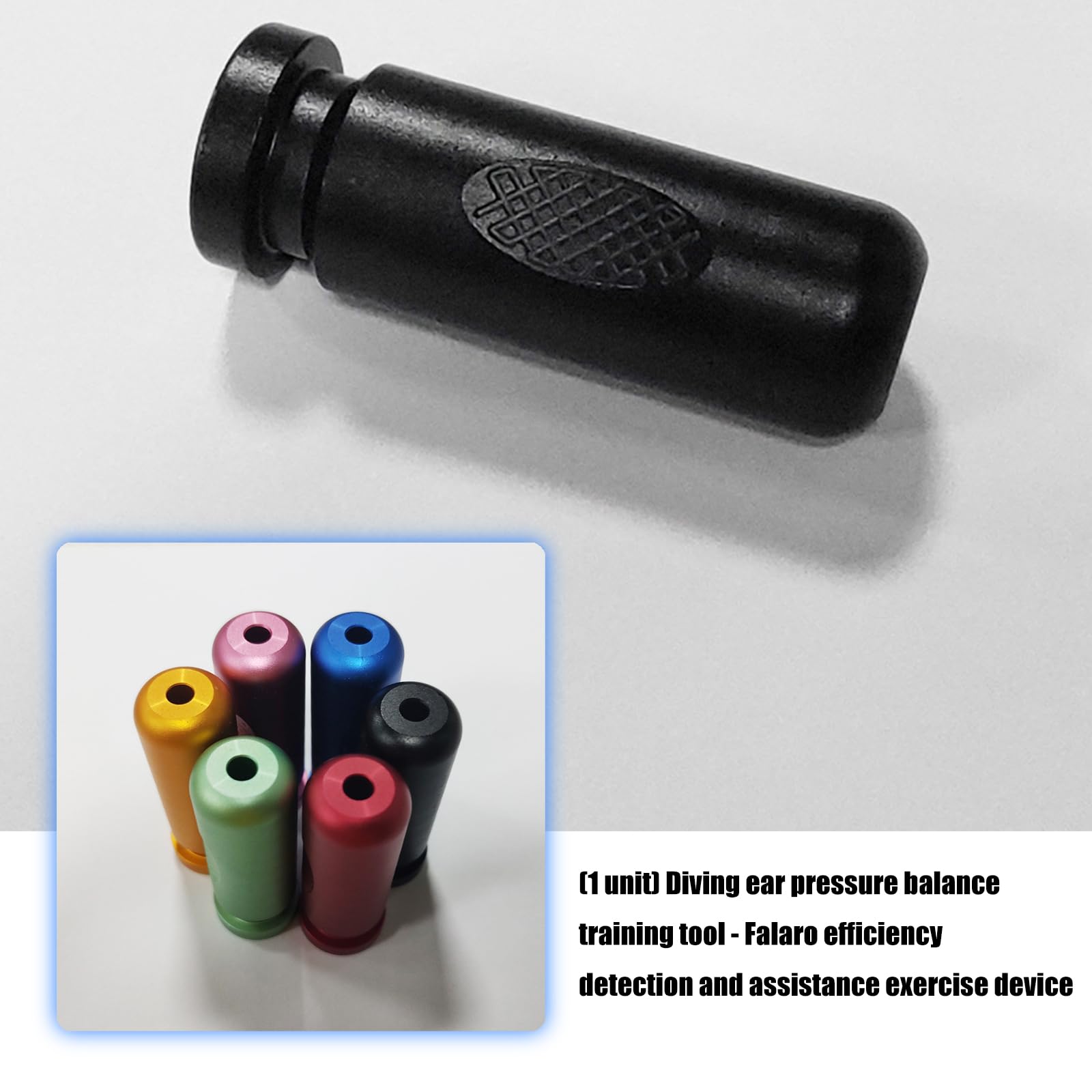 Aide à l'équilibrage d'oreille facile à utiliser pour les plongeurs - Appareil d'entraînement avec pression équilibrée Apnée et praticien de pêche. Accessoires Équipement d'entraînement de