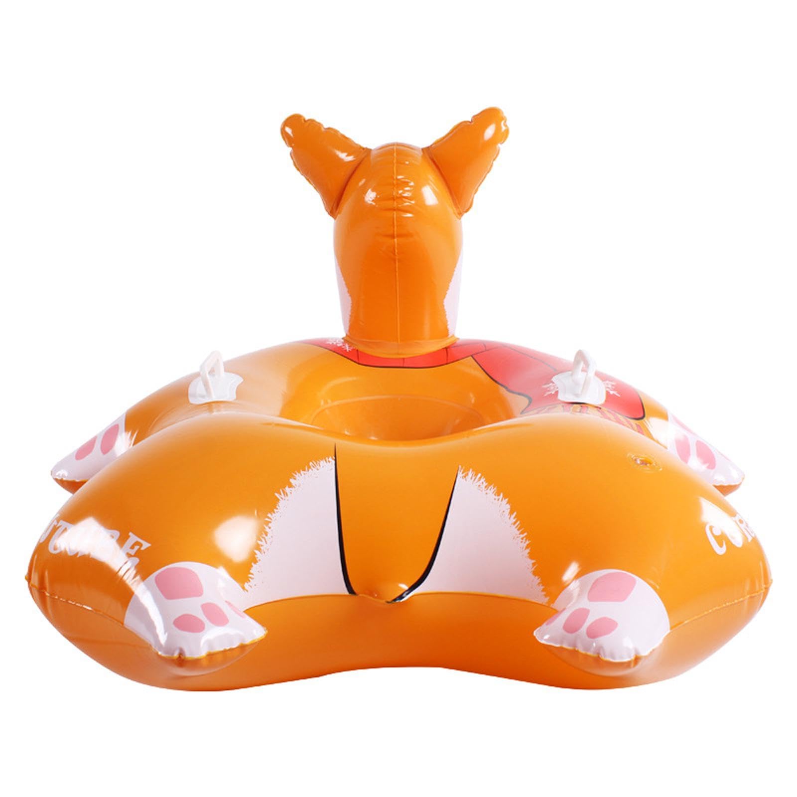 Luge Gonflable en Forme de Chiot pour Enfants et Adultes, Luge Gonflable Portable