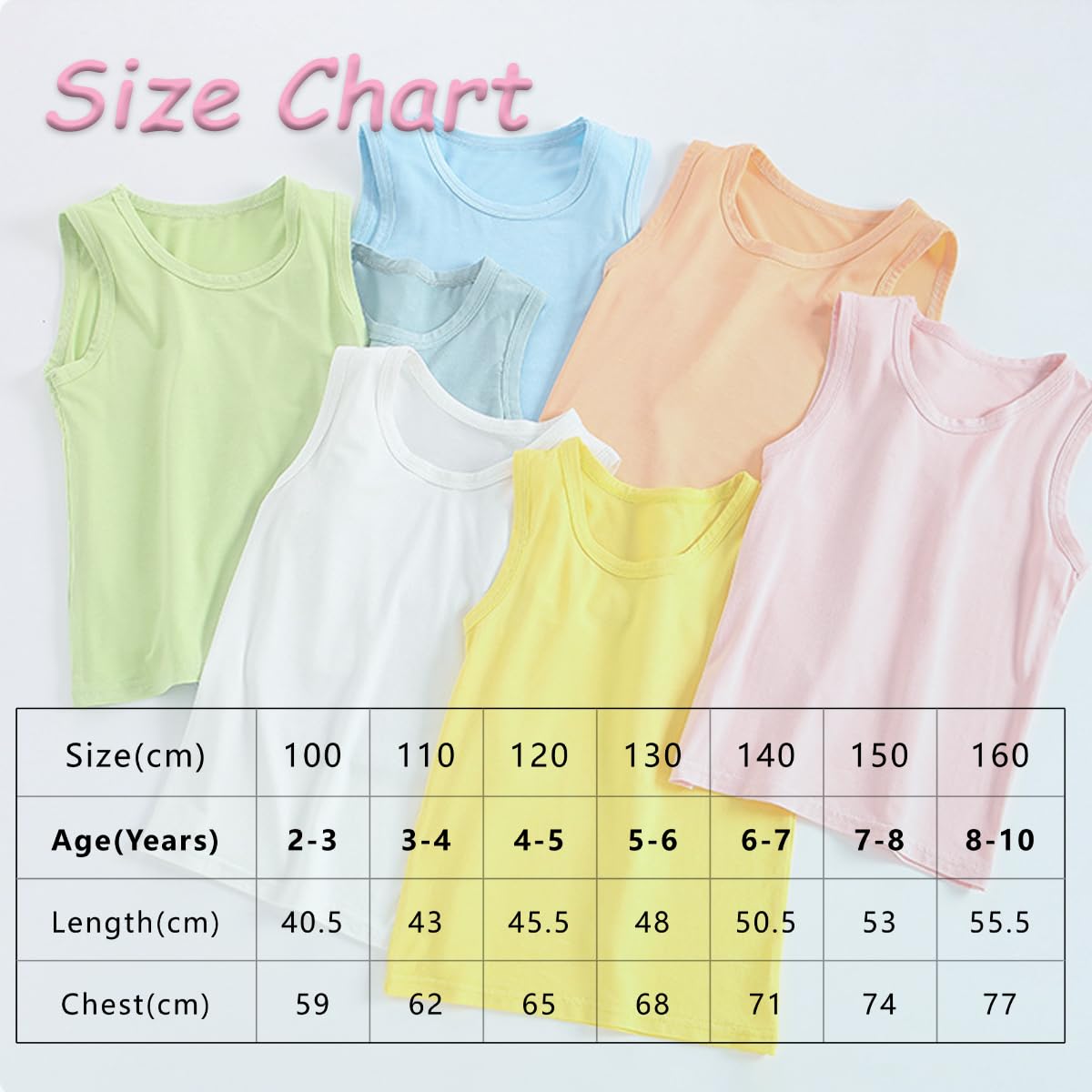 Paquete de 5 Chalecos Tipo Camisola para niñas, Camisetas Interiores Suaves sin Mangas para niños, Camisetas sin Mangas Lisas, Ropa de Baile de Gimnasia de Ballet con Espalda Cruzada