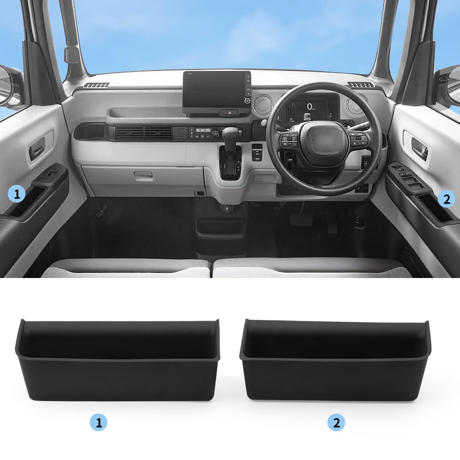 Amazon | SMABEE ホンダ 新型 N-BOX JF5 JF6 専用 フロントドア ドア