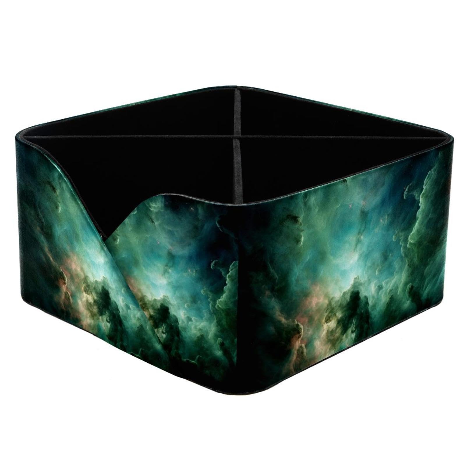Porte-stylo rectapapeterie pour enfants et femmes motif galaxie verte pour bureau