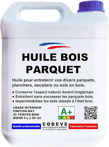 Codeve Bois/Incolore Huile Parquet