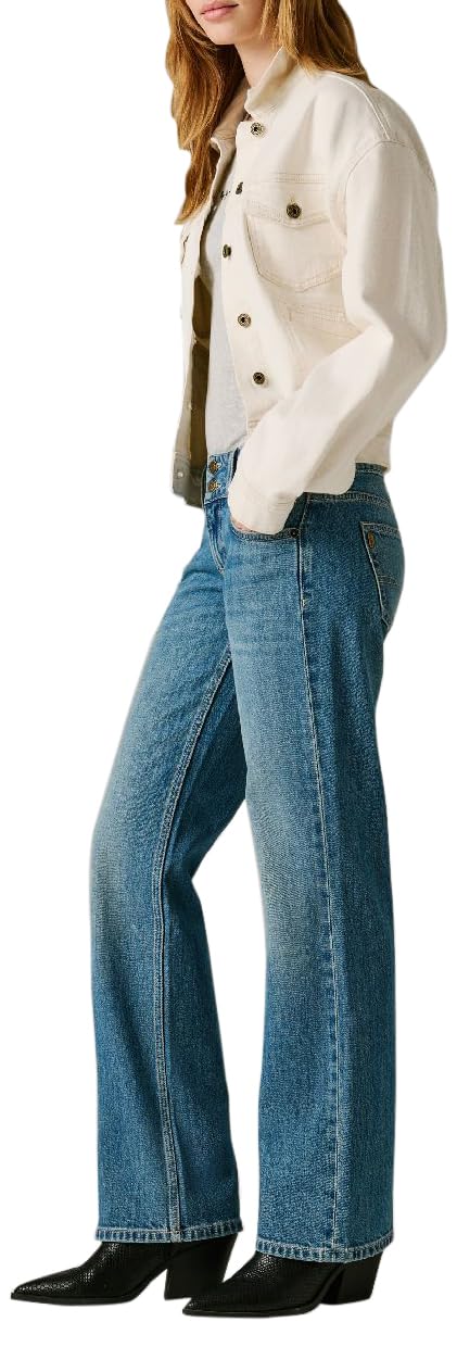 Pepe Jeans Straight Jeans LW Venus Mujer