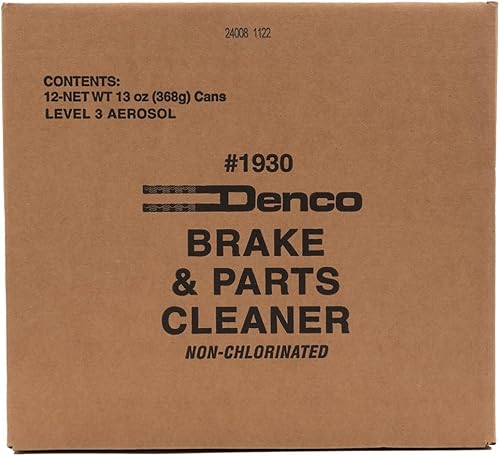 Miniatura 6 de Denco #1930 Limpiador de frenos y piezas – 13 onzas de peso neto – 15.3 onzas líquidas – 12 a 88 unidades (36)
