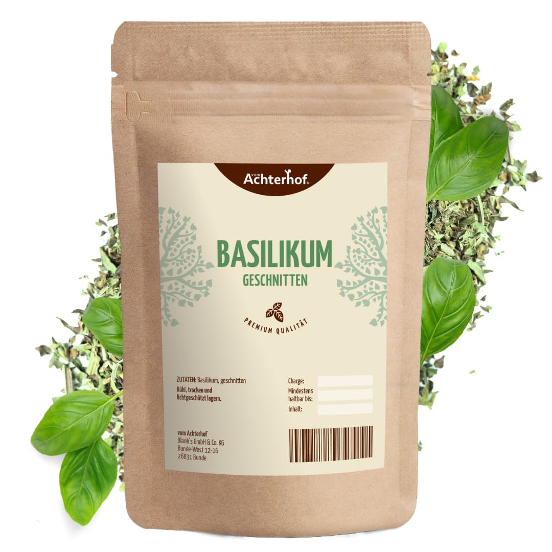 Basilikum geschnitten 250g | Achterhof