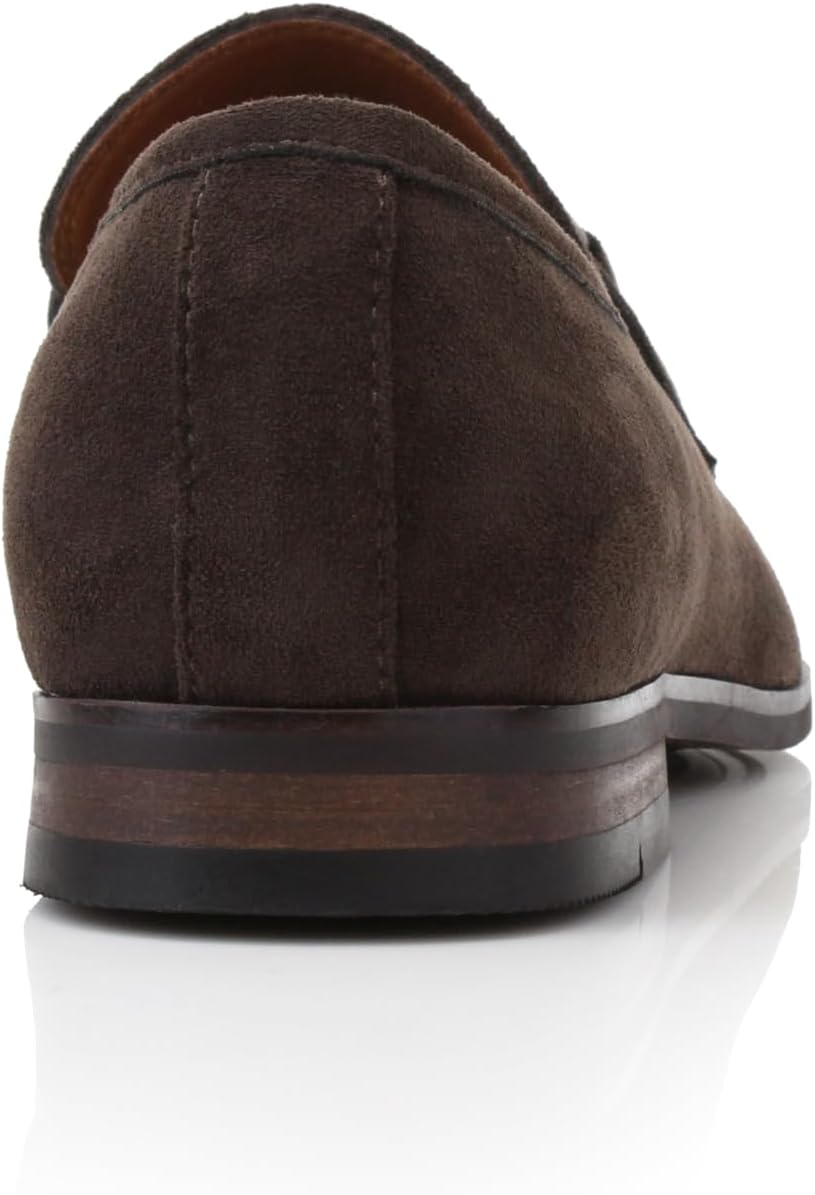 Ferro Aldo Men's Premium Moc Toe Loafers | Casual & Dress Styles with Tassels & Horsebit Buckles