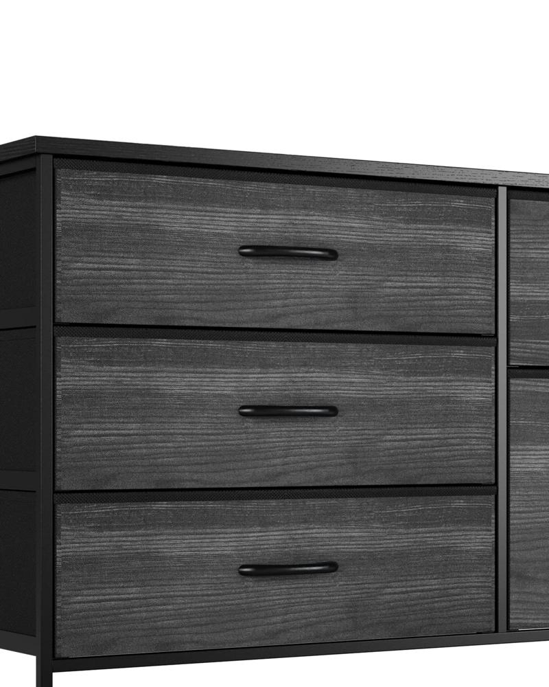 Amazon.com: Nicehill Black Dresser for Bedroom with 5 Drawers, Chests of  Drawers for Closet, Clothes, Nursery, Bedroom Dresser with Drawers,Black  Wood Grain : Home & Kitchen