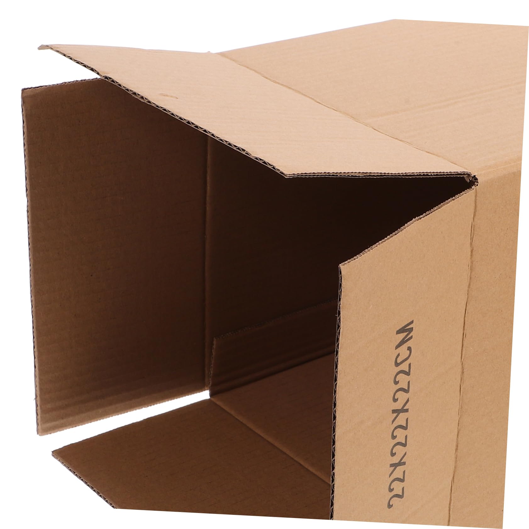 HOMSFOU 5 Pièces Lot de Boîtes Carton Carrées Cartons Emballage Moyens Robustes Durables