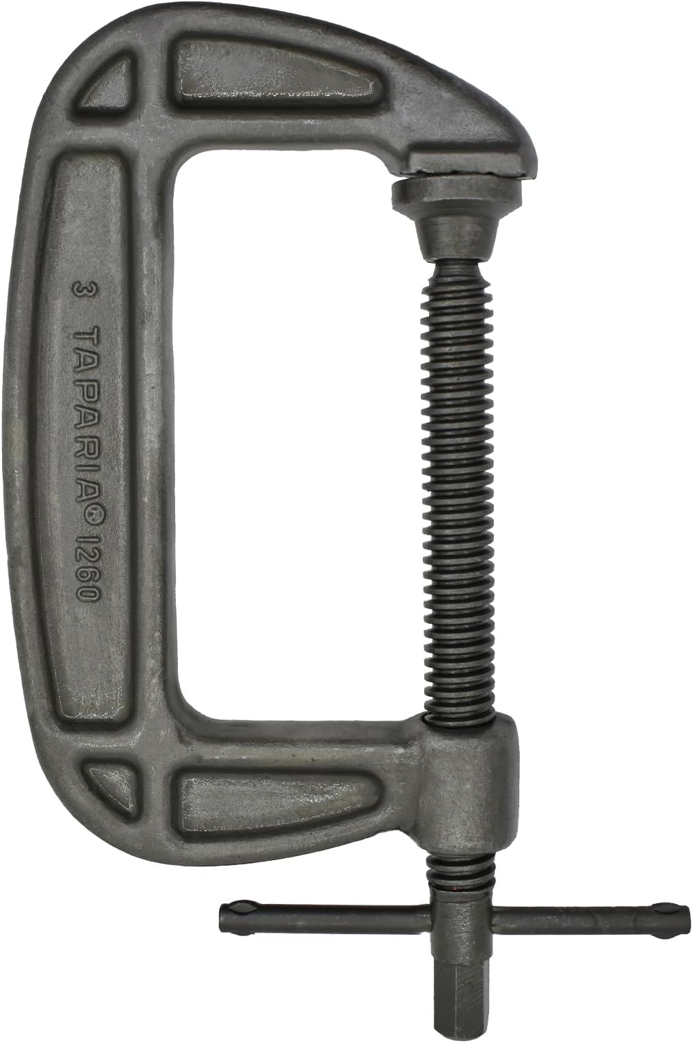1260-3 Steel C-Clamp (Grey)