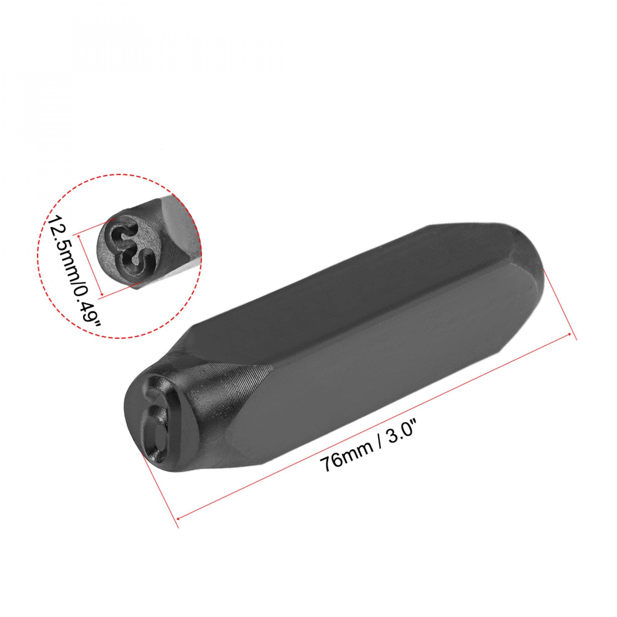 Number Metal Stamp Set, 5/16" 8Mm, Digital 0 To 9, Numbers Punch Set
