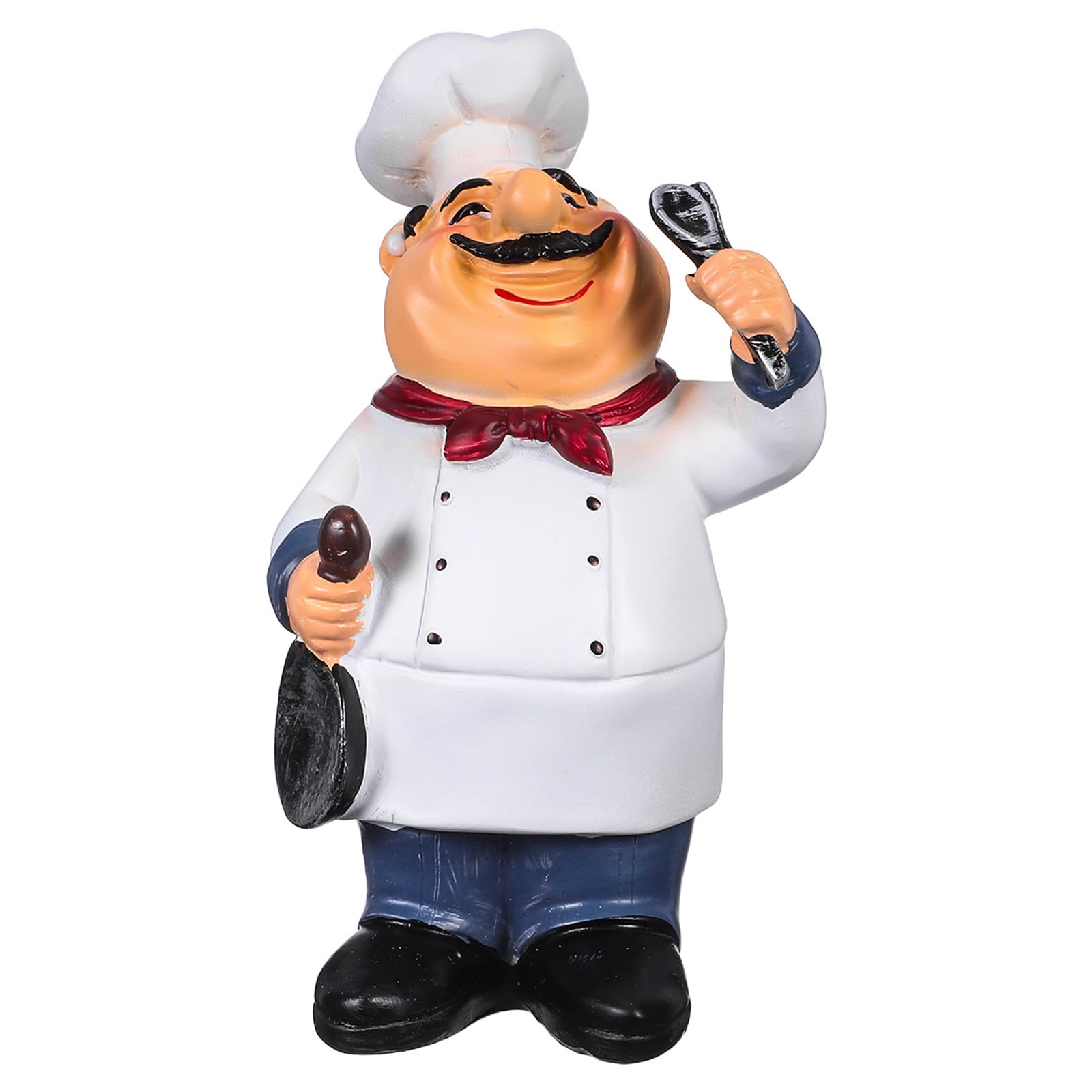 Statuette de chef cuisinier italien cadeau idéal pour passionné