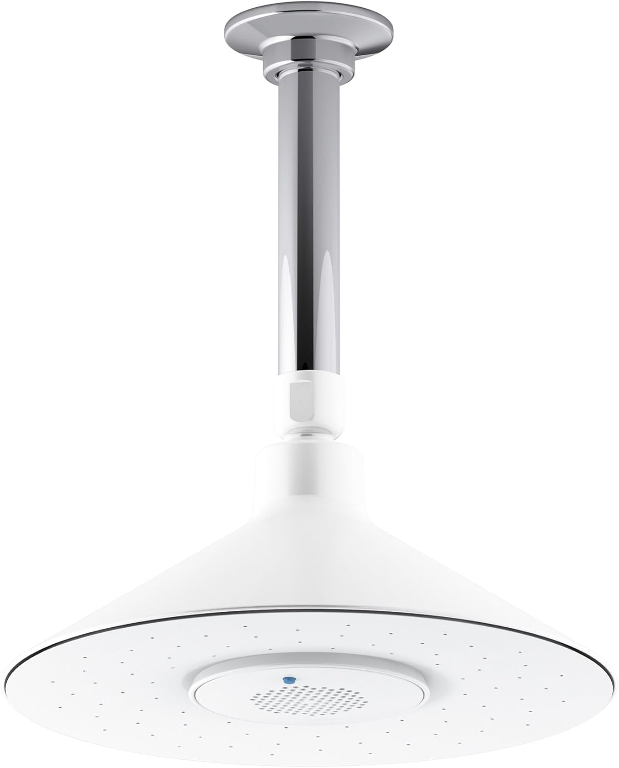 Kohler K991050 Moxie 2.5 GPM Rainhead with Wireless Speaker, White