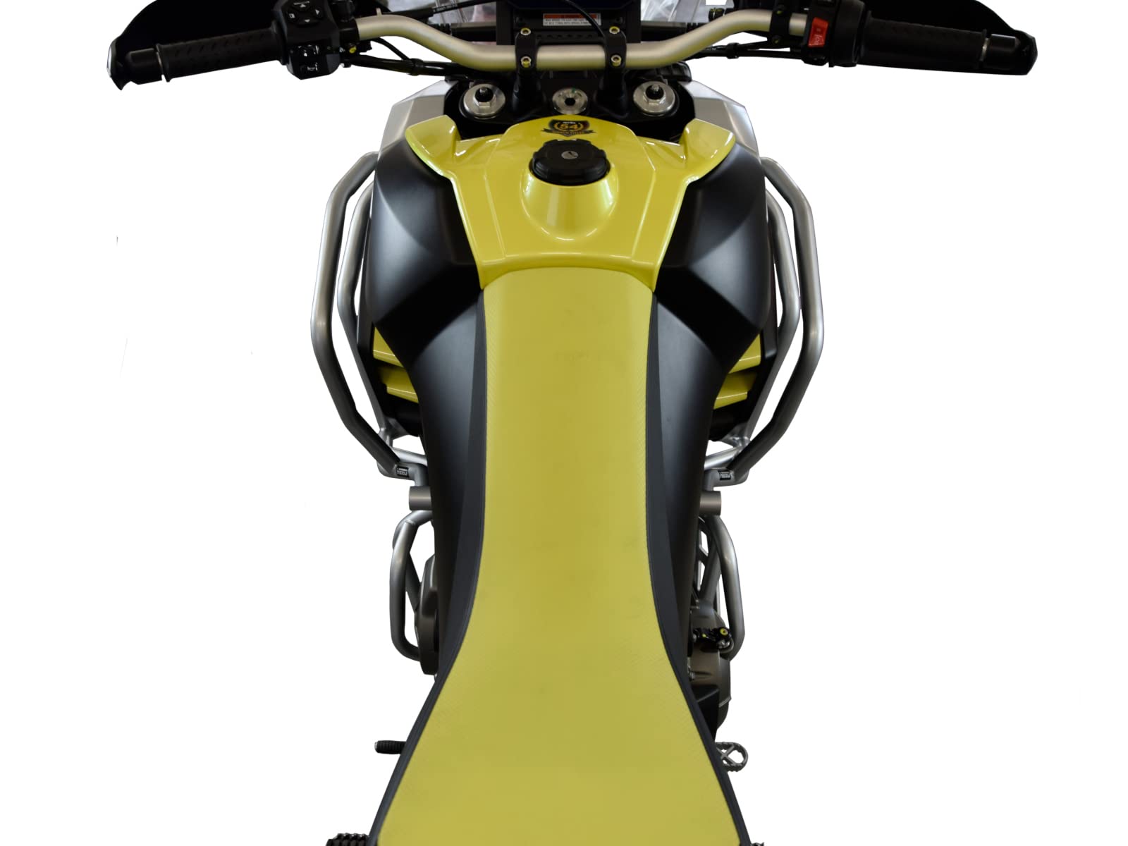 Paramotore HEED per Tuareg 660 - superiore, argento