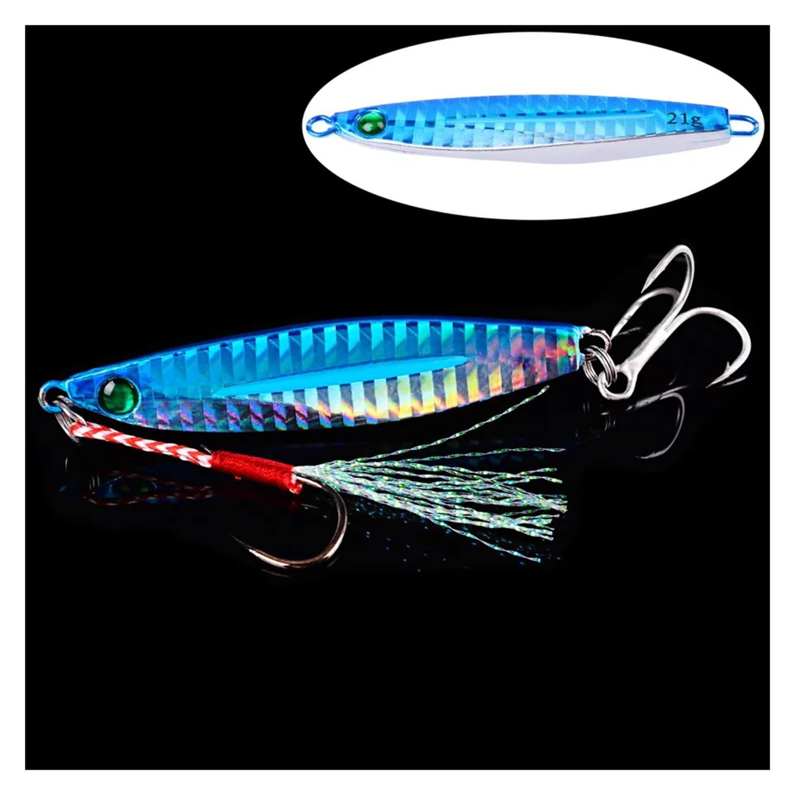 10 szt. metalowych przynęt wędkarskich, powolny rzut, jigi, przynęty 7G, 10G, 17G, 21G, 28G, 40G, wobler, przynęta typu jig, przynęta typu wobler, przynęta morska, ryba
