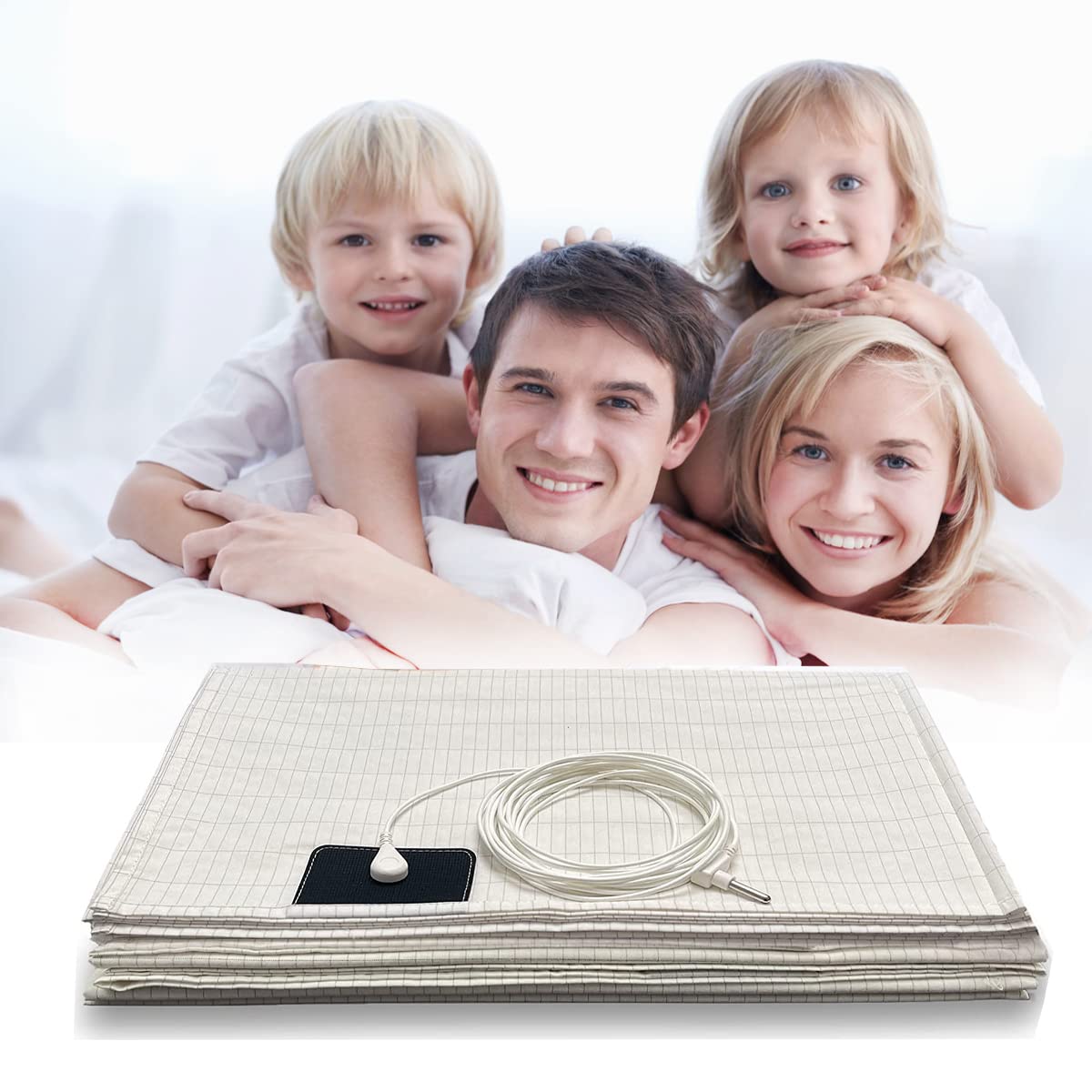 Buy Grounding Sheets with Silver Fiber & Cotton Conductive with