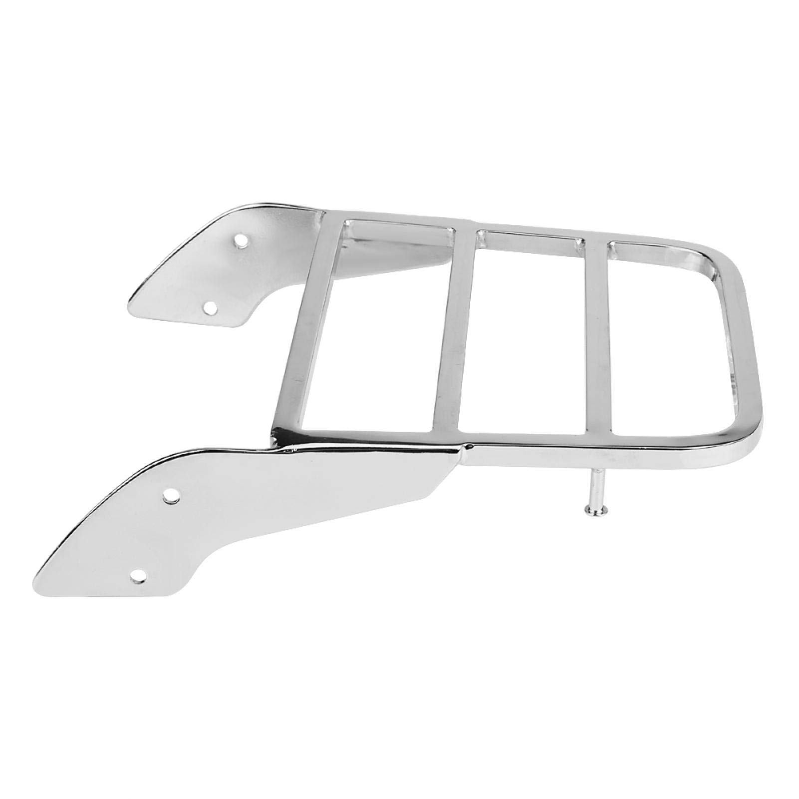 Gepäckträger hinten Chrom Sissy Bar fürMotorrad Sissy Bar Gepäckträger hinten für Shadow VT750 C2 1997-2003 Chromsilber