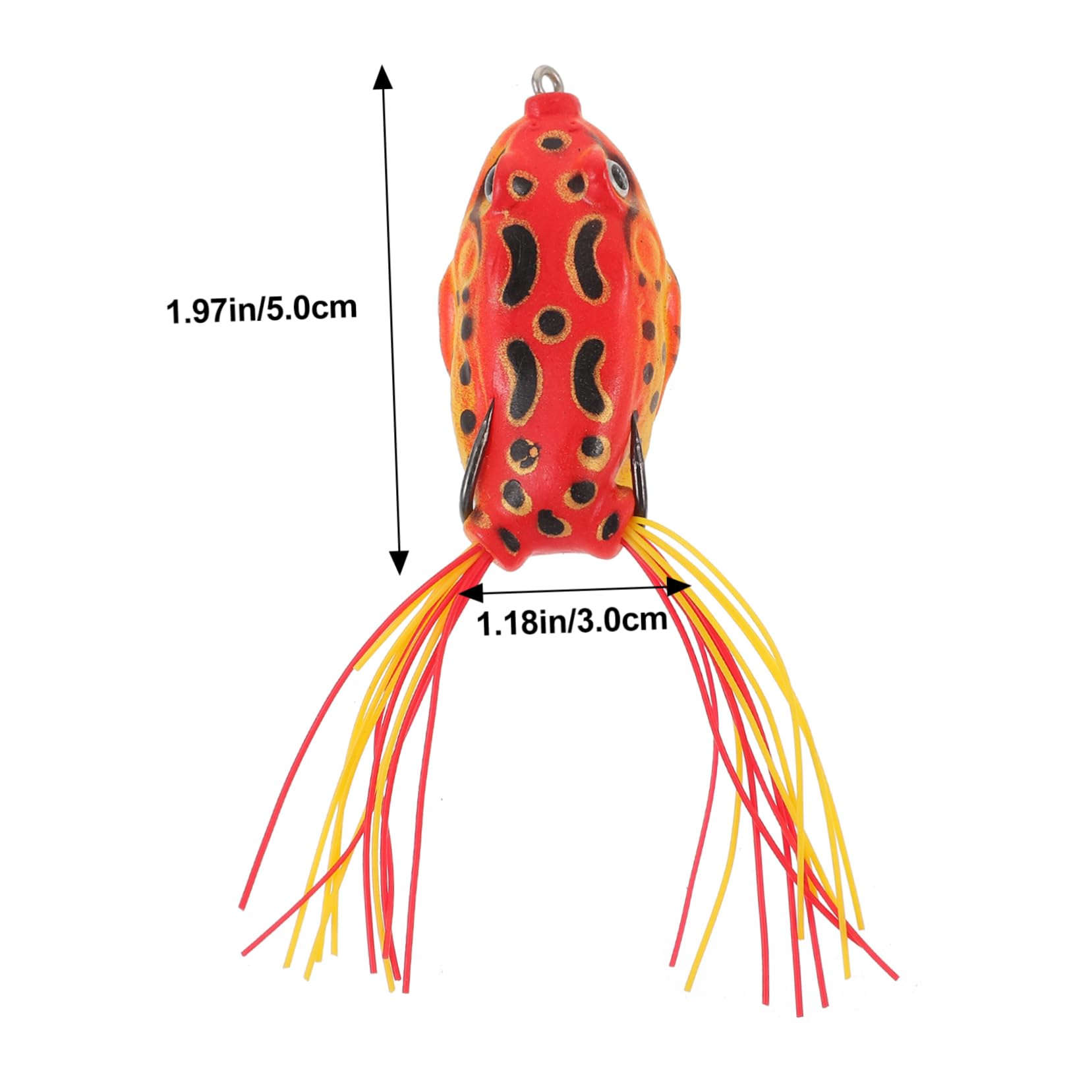 Garneck 5pezzi Esche Artificiali Per Pesca Al Bass Con Doppi Ganci Resistenti Esche Swimbait Corpo Cavo Crankbait Per Pesci Persici Con Scatola Porta-attrezzi