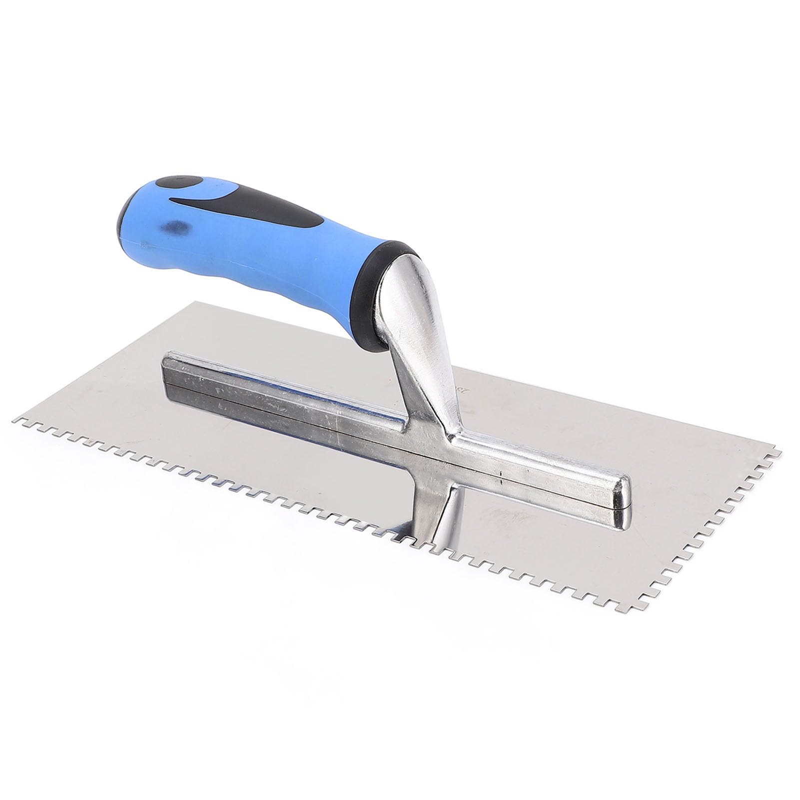 Paleta de Muesca Cuadrada de 4 Mm, Paleta para Pisos con Margen, Paleta Manual de Acero Inoxidable con de Agarre Suave