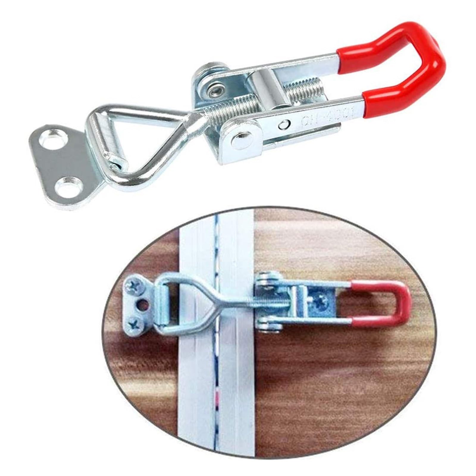 2/4/6/8 pezzi morsetto a sgancio rapido regolabile antiscivolo push pull toggle cassetta degli attrezzi custodia in metallo chiusura a scatto strumenti di(8pcs)