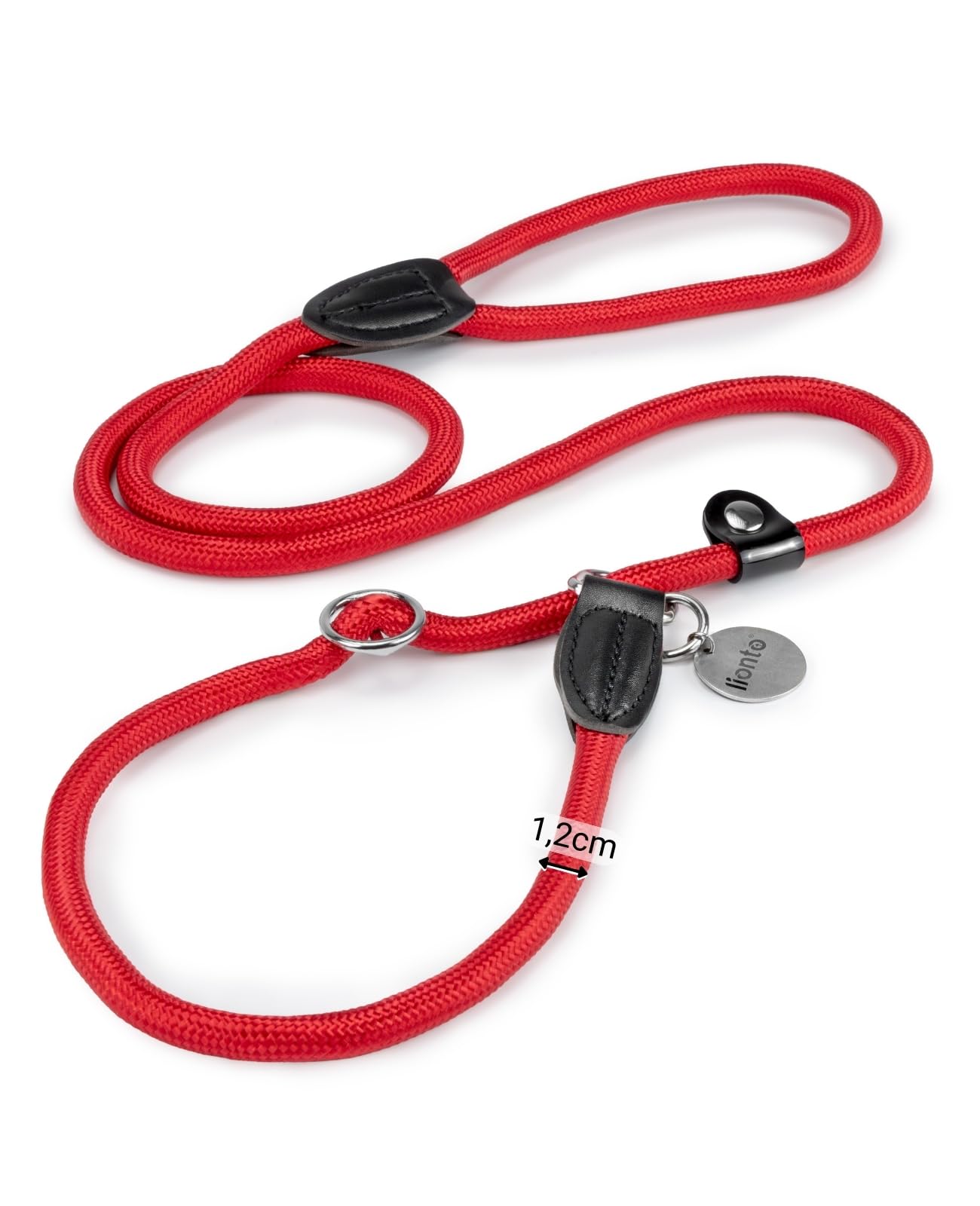 BeauGo Retrieverleine 2-in-1 – Schlupfhalsband & Trainingsleine, 1,5 M, Kein Ziehen, Für Alle Hundegrößen