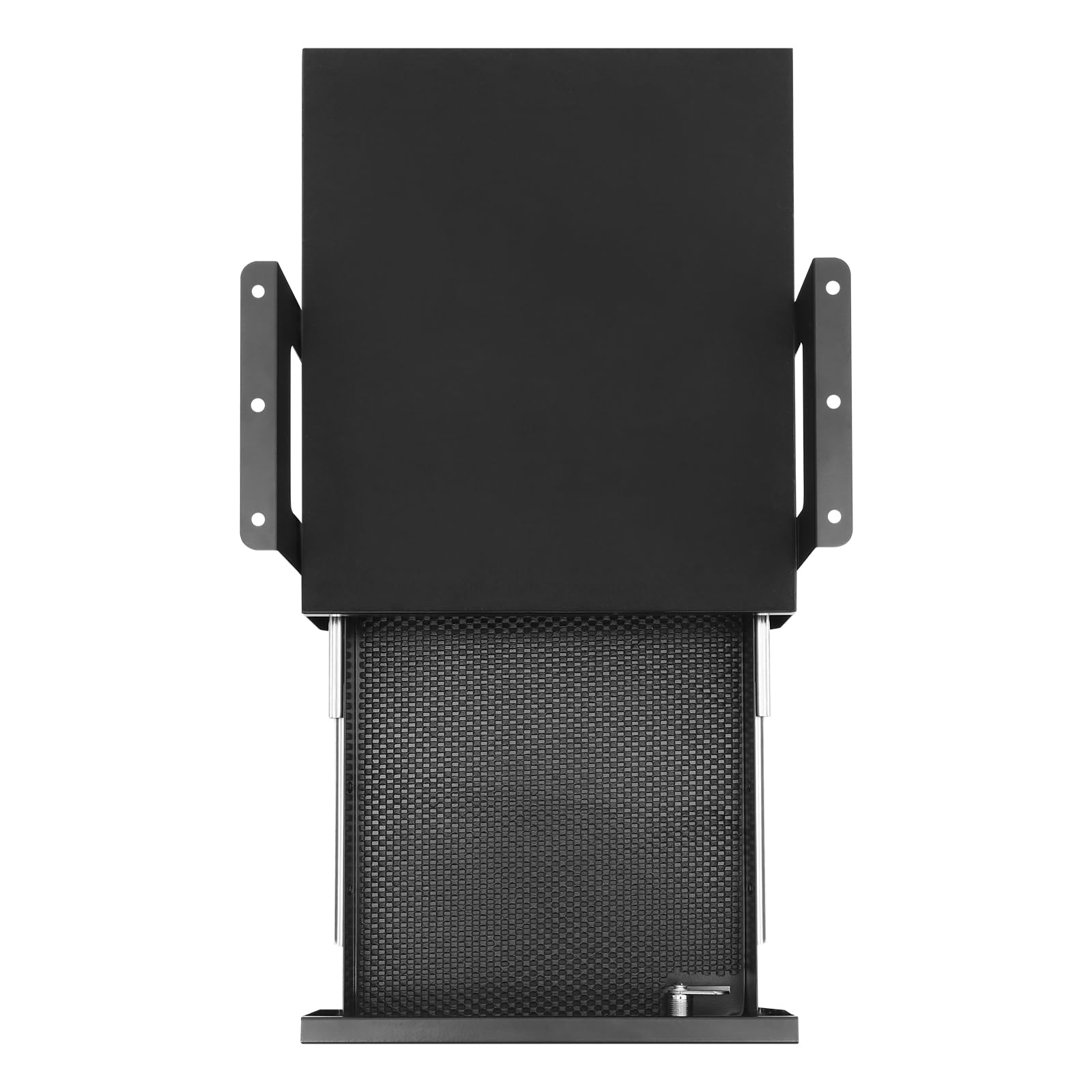 VEVOR Cajón Deslizable Debajo del Escritorio con Cerradura, Organizador de Almacenamiento Oculto, 365 x 335 x 185 mm