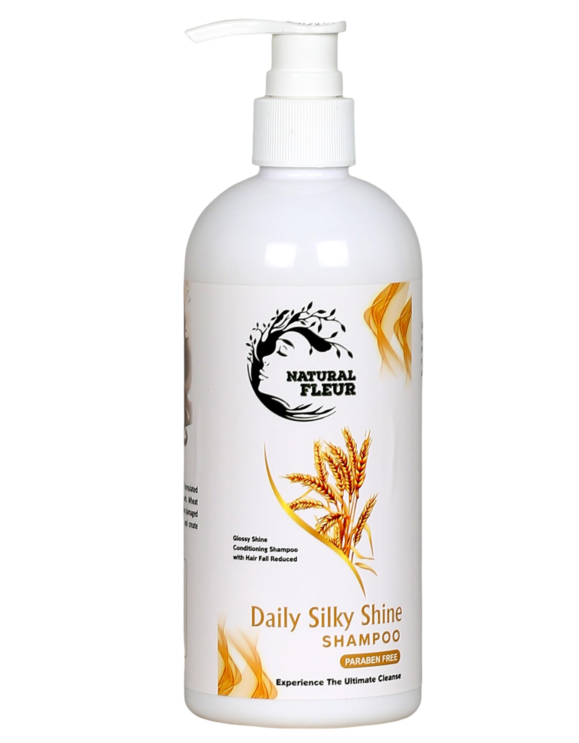 Daily Silky Shine Shampoo | Glossy Shine Conditioning Shampoo For Dull And Frizzy Hair | Wheat Protein & Paraben Free | Makes Hair Soft, Shiny And Smooth | 400 ml