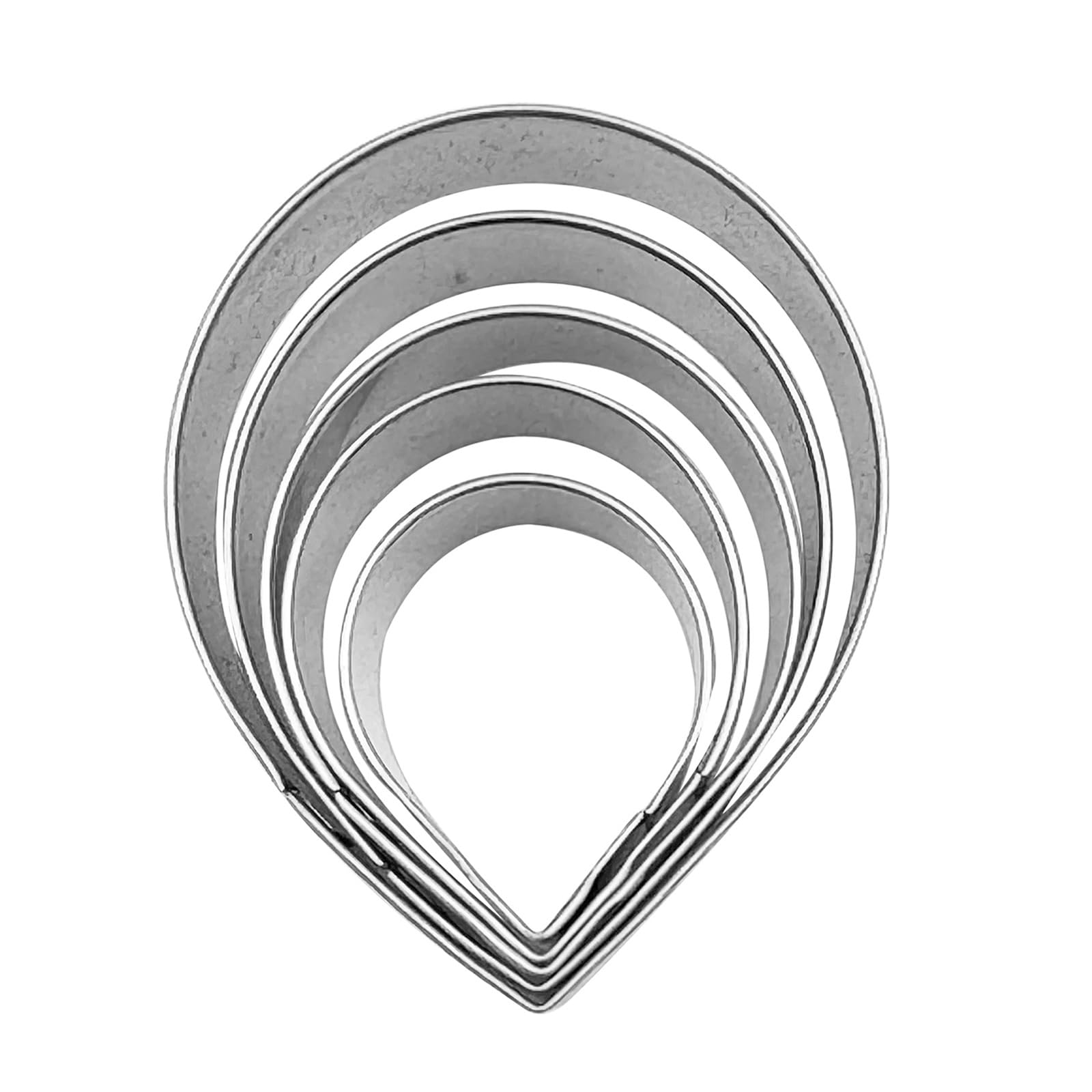 Stampo Per Torte A Forma Di Peonia In Acciaio Inox - Per Pasta Di Zucchero E Fondente