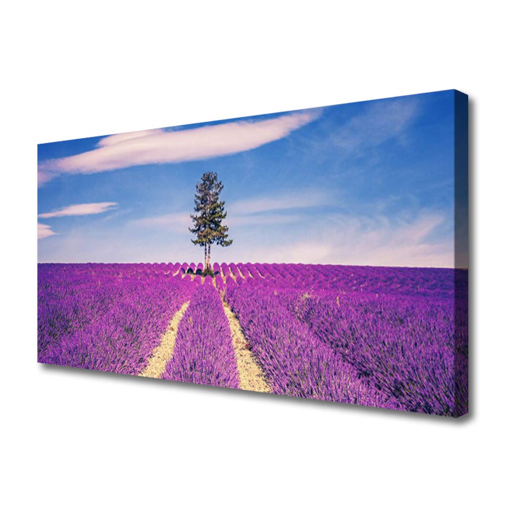 Déco mural moderne arbre et paysage pour habiller un grand mur vide