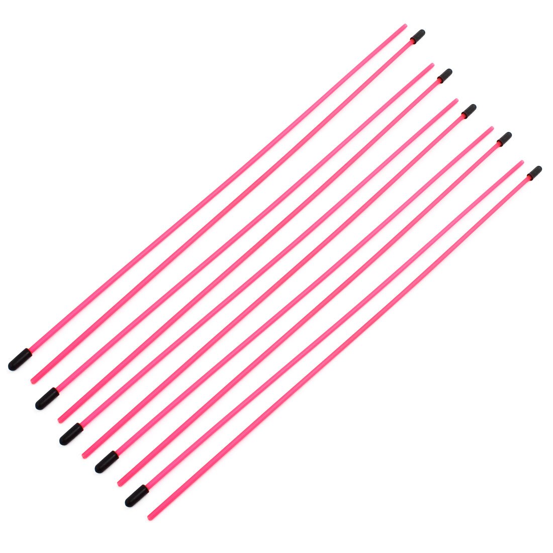 Aexit Antenna per ricevitore di protettori per tubo di plastica arancione da 10 pezzi, 3 mm x 1,5 mm, per RC Model Car ID: 617145