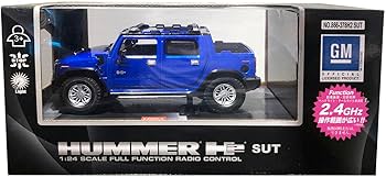 Amazon.co.jp: 童友社(DOYUSHA) 2.4GHz 1/24 ハマー H2 SUT 青