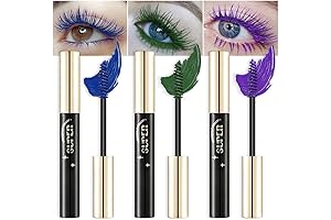 3 Color-Packed Mascara Set: Empower Your Gaze with Vibrant Hues