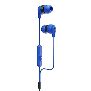 Skullcandy Ink'd+ In-Ear Wired Earbuds Blue