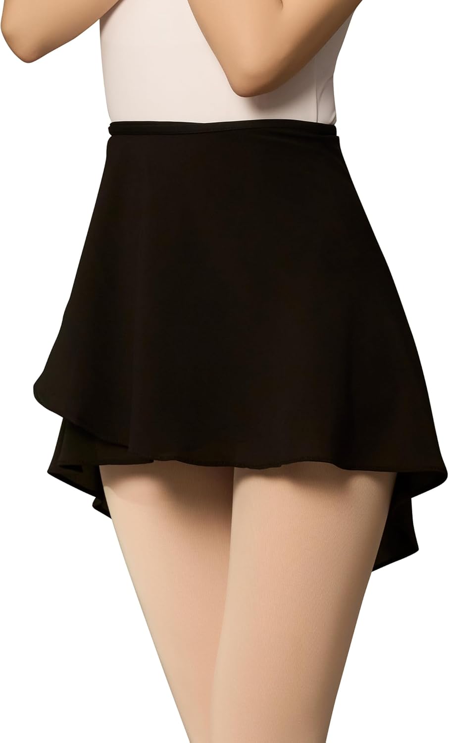 LingTing Women Ballet Chiffon Dance Skirt