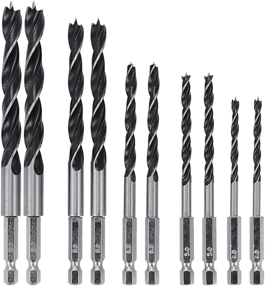 Lot De 10 Forets HSS Droits Diamètre 2,5mm Noir - Pour Métaux, Marque Uxcell