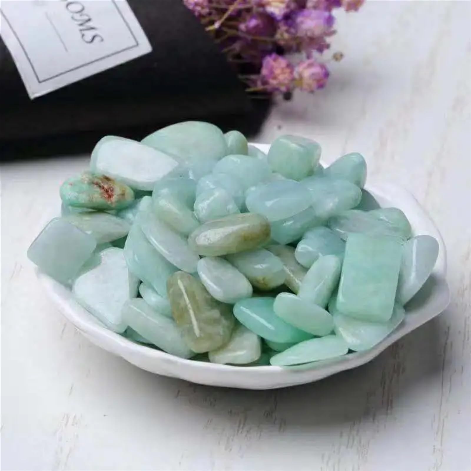 Adornos de cristal El mineral de cristal de esmeralda natural es un producto hermoso hermoso cristal(200g)
