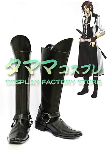 Amazon 原田左之助 薄桜鬼 新選組奇譚 はらだ さのすけ コスプレ靴 コスプレブーツ Cosplay オーダーサイズ スタイル 製作可能 タママ 25cm コスプレ 仮装 通販