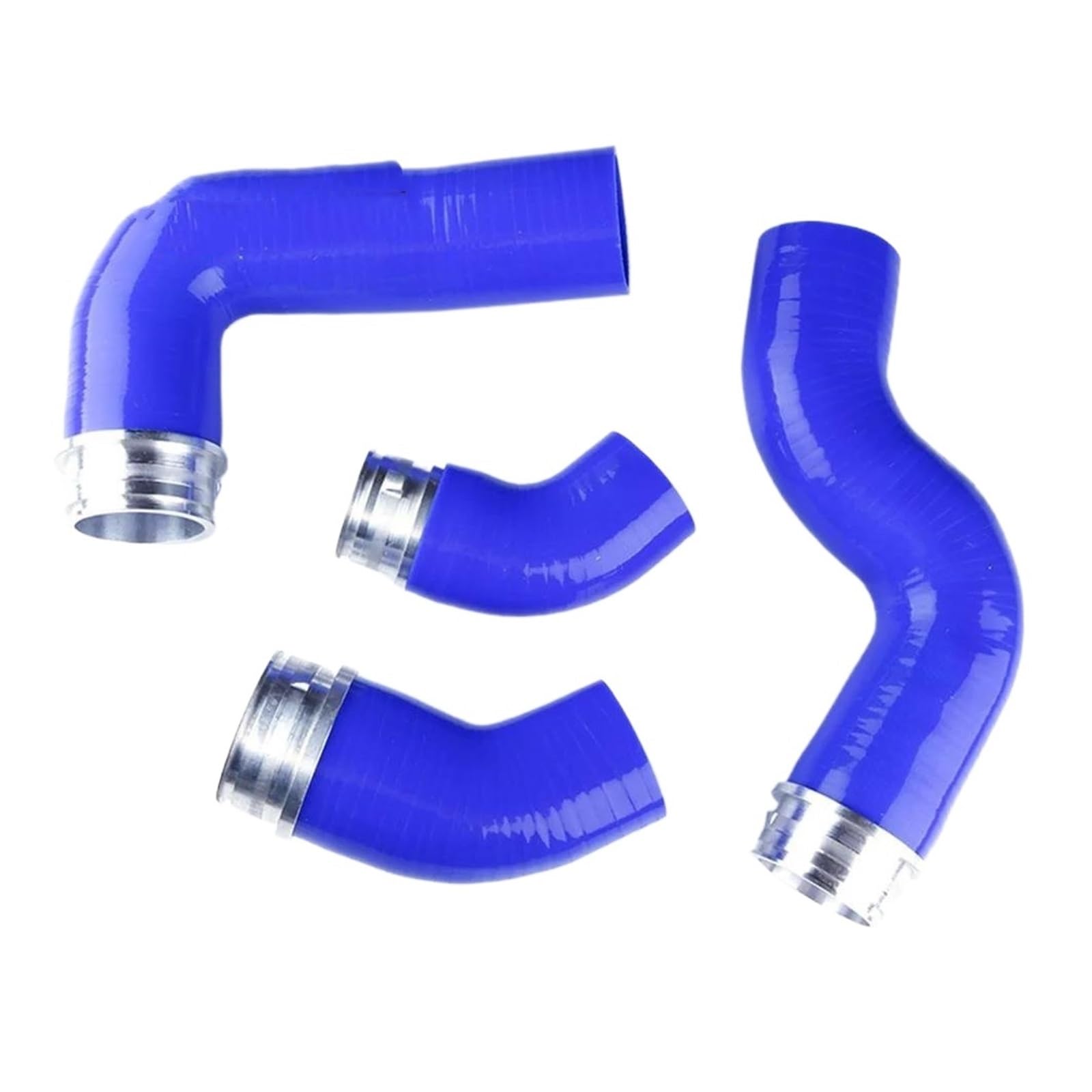 Mashrgx Blue Intercooler Hose For Vw For Golf Gti Mk5 Mkv Fsi 2.0T Turbo Silicone Intercooler Coolant Boost Hoses Set(Blue)
