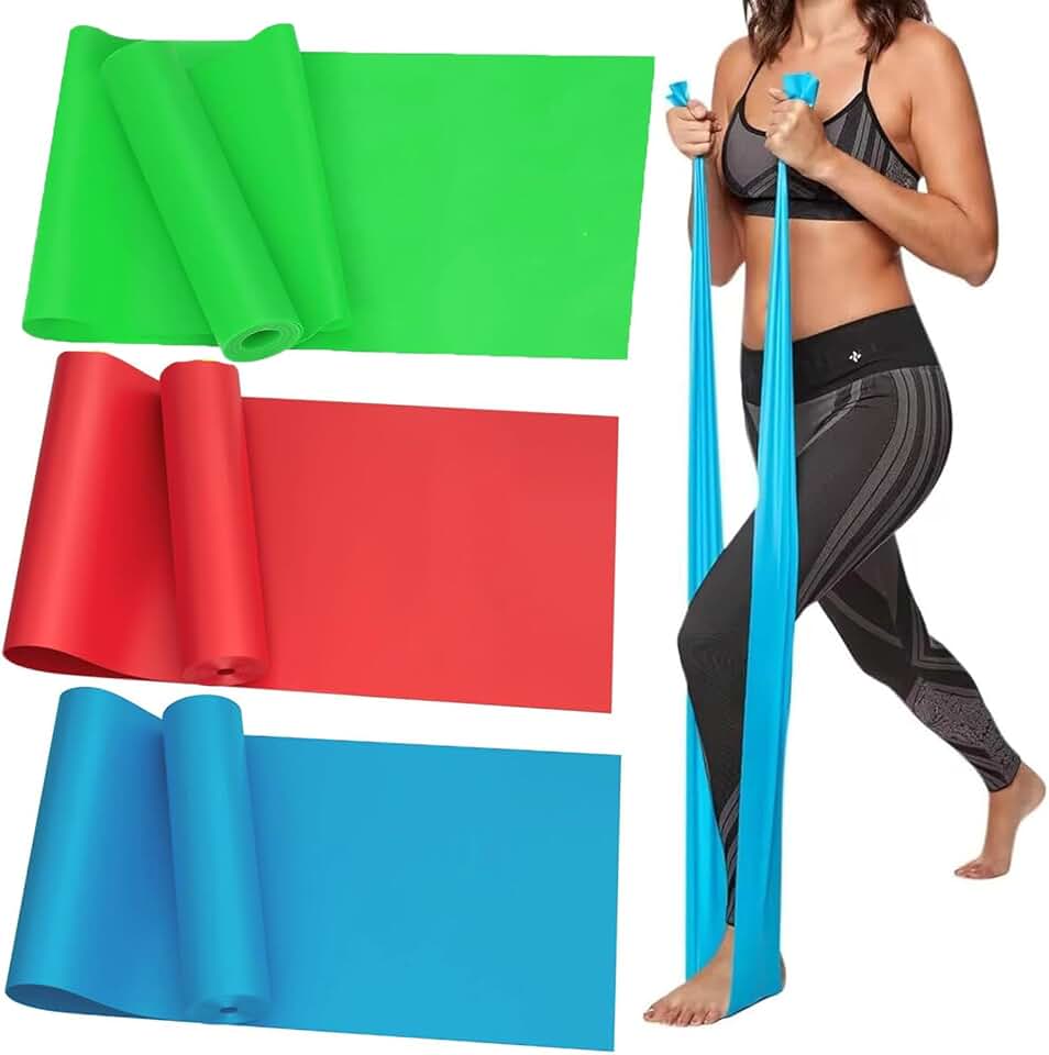 Resistance Bands Set [Set of 3] 1.5M/4.9ft Skin-Friendly Exe