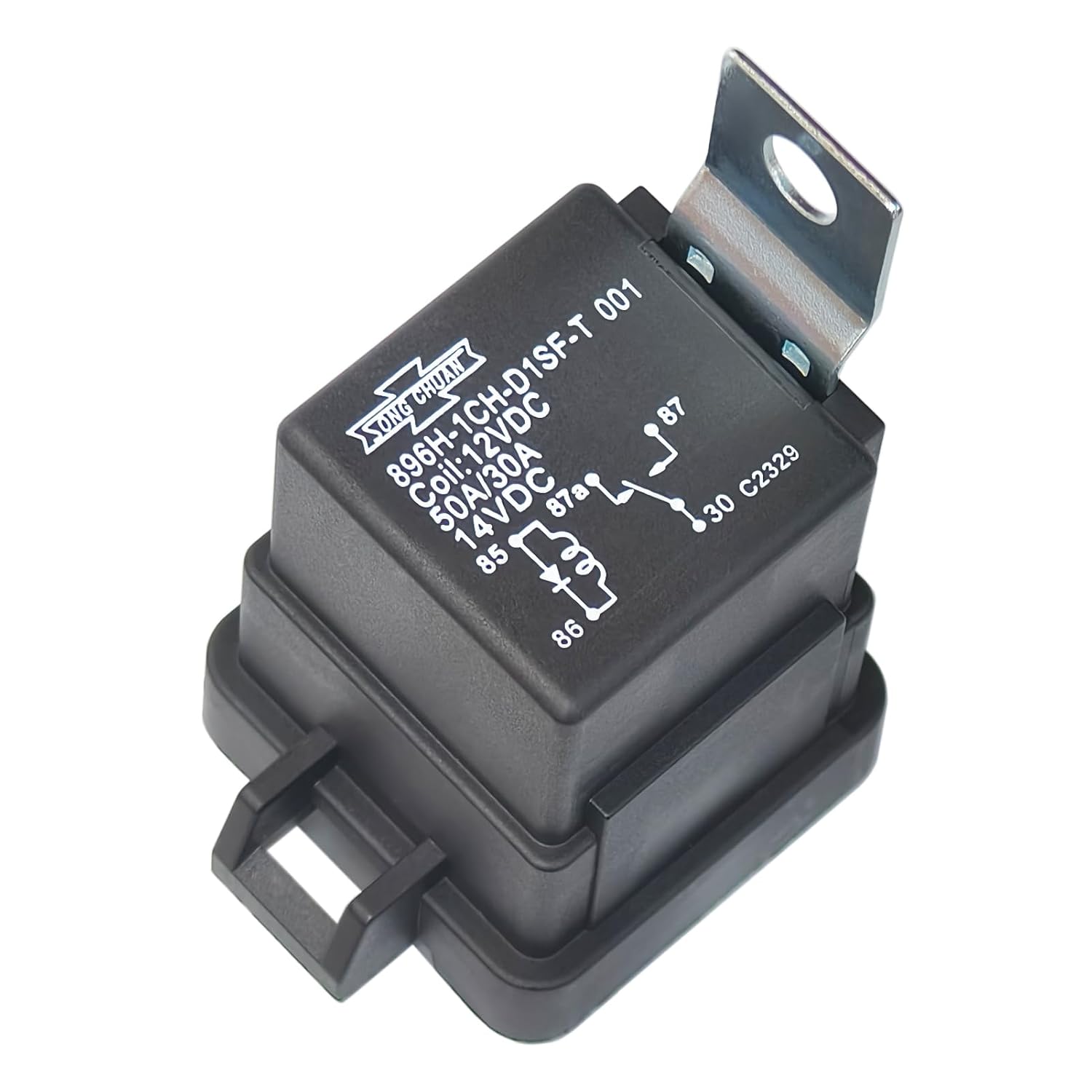 896H-1CH-D1SF-T 001 12VDC 50A/30A 5Pins Weatherproof Automotive Relay