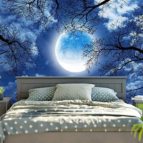 Papiers peints 3D XLMING Sommet De La Lune décor mural de salon 150cmx105cm