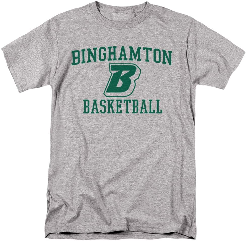 Binghamton University Official Basketball Unisex Adult T Shirt