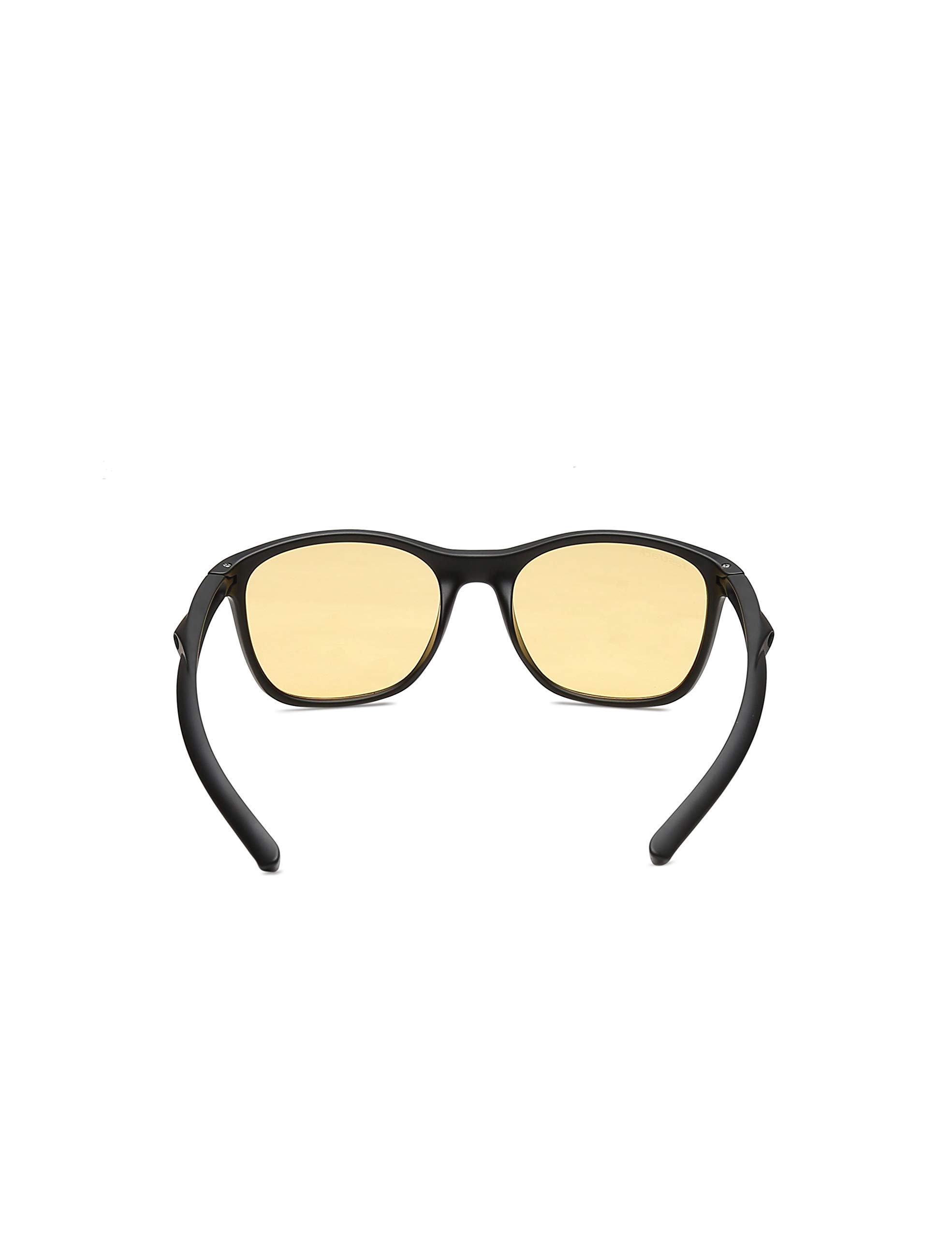 Fastrack Yellow Square 100% UV protected Sunglasses for Men - Image 4 thumbnail