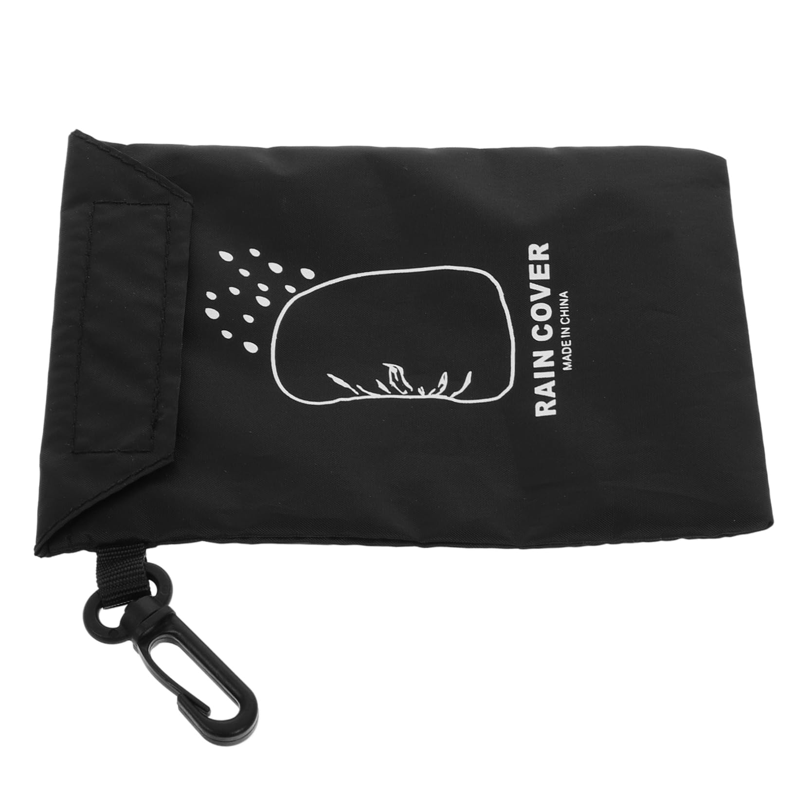 Abaodam Waterproof Outdoor Backpack Cover Men's Travel Fanny Pack for Hiking Rainproof Organizer Bag with Hook and Loop Closure