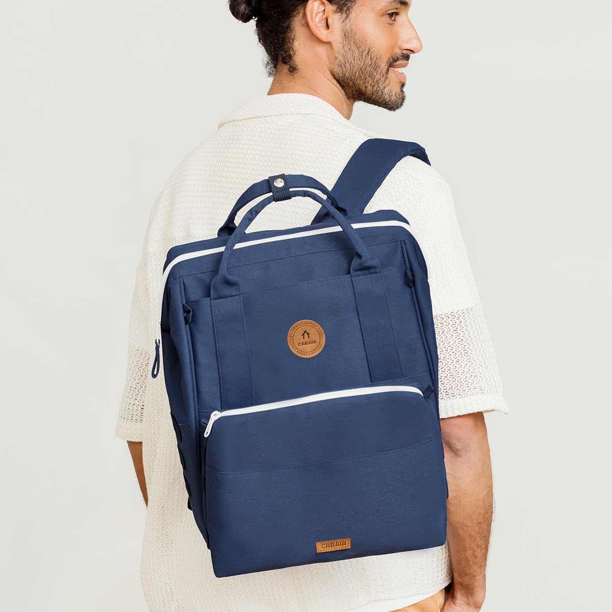 Sac à Langer CABAIA Medium 18L Chambéry Bleu Nuit Déperlant
