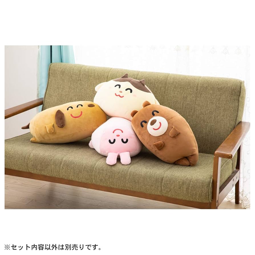 新品　モヤッとクッション　ぬいぐるみ MOGU モグ ビーズクッション ぬいぐるみ かわいい 抱き枕