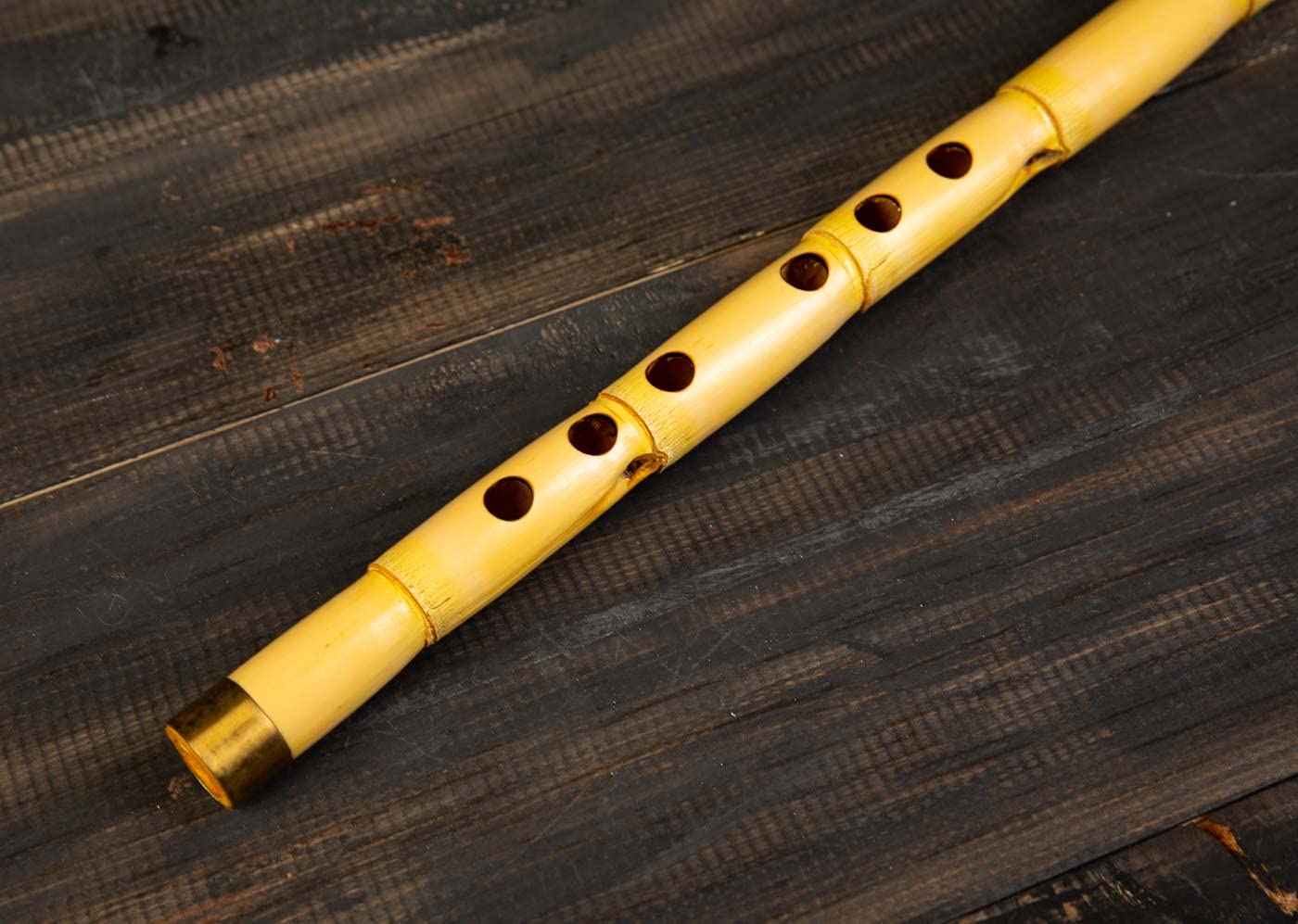 Master Huseyin Ney Turc avec anche Hatai, toutes les touches, trou arrière gauche, clé D/re