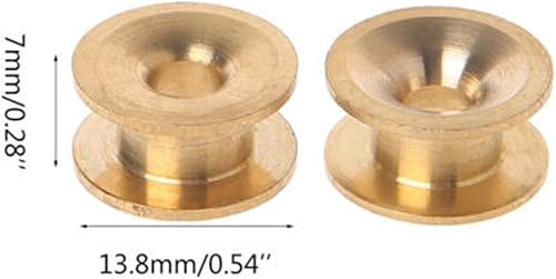 Miniatura 6 de Cabezal universal para recortadora de césped, ojales, manga recortadora, piezas de repuesto, accesorios de repuesto, paquete de 6